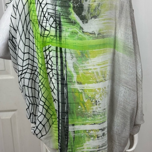 VERDA Stylish Green and Black Women's Dress Size 52. D33 - Picture 6 of 17